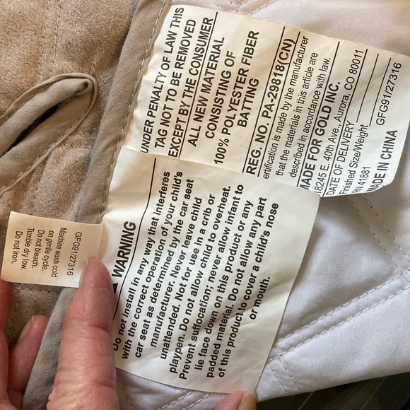 Infant Seat Insert Head Protector - Picture 5 of 5